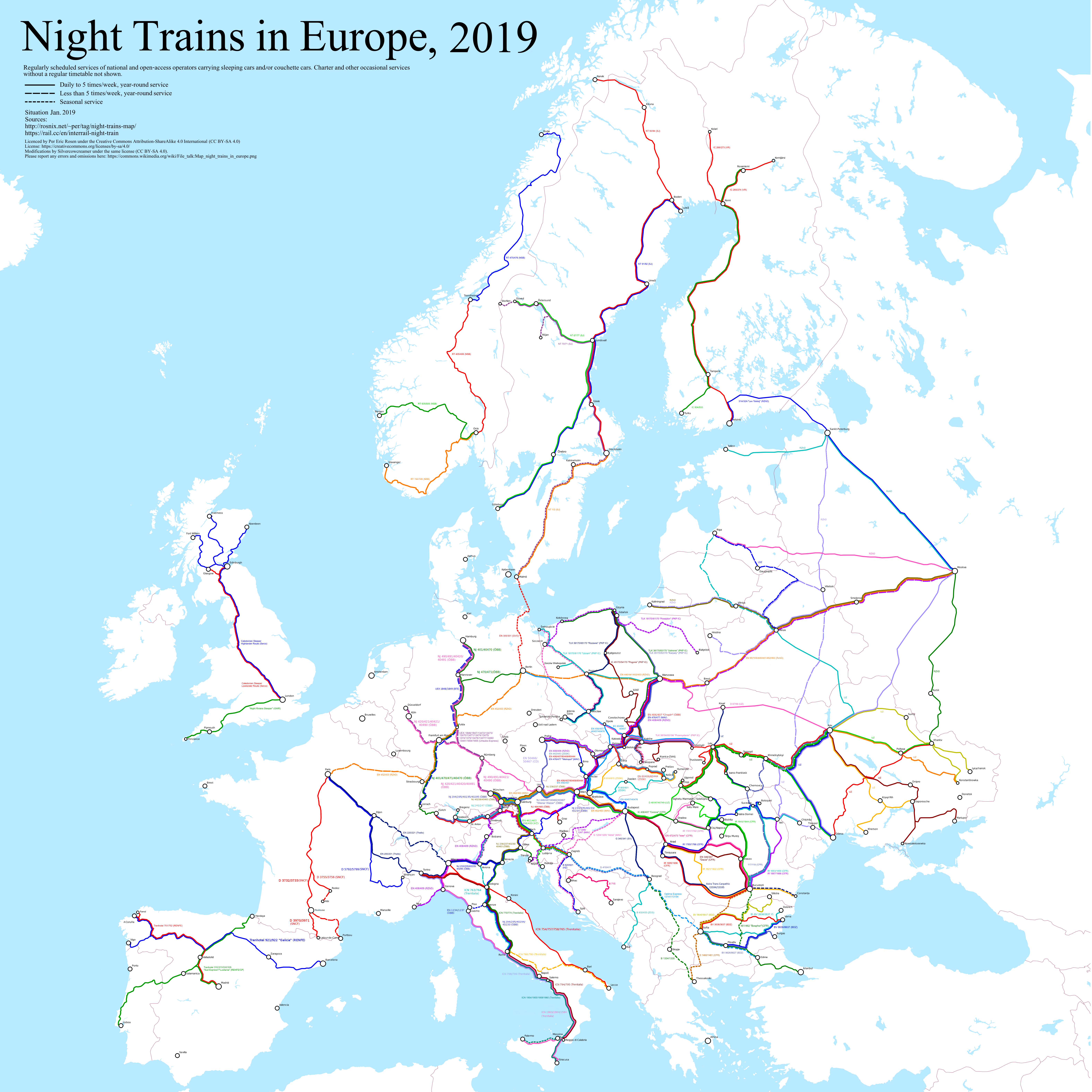 Una nuova giovinezza per i treni di notte?